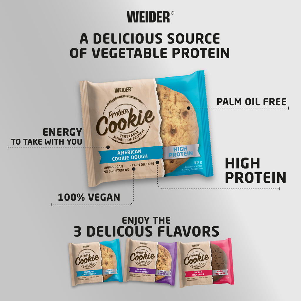 Cookie Mix 3 × 50 g - Weider 